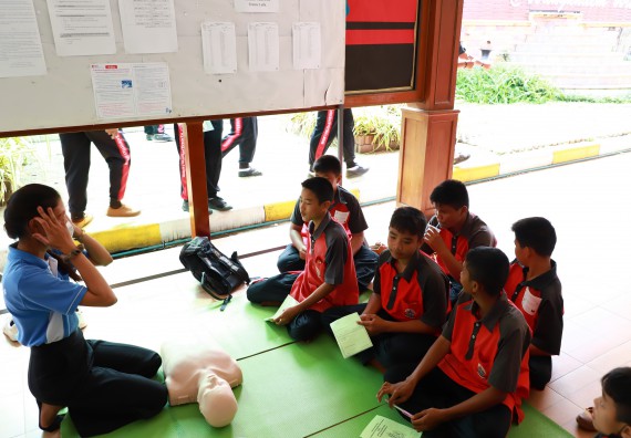 ภาพกิจกรรม  คณะวิทยาศาสตร์และเทคโนโลยี จัดบูธนิทรรศการงานเปิดโลกการเรียนรู้มุ่งสู่การพัฒนาคุณภาพผู้เรียน ประจำปีการศึกษา 2565