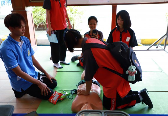 ภาพกิจกรรม  คณะวิทยาศาสตร์และเทคโนโลยี จัดบูธนิทรรศการงานเปิดโลกการเรียนรู้มุ่งสู่การพัฒนาคุณภาพผู้เรียน ประจำปีการศึกษา 2565