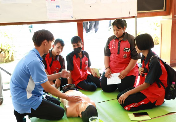 ภาพกิจกรรม  คณะวิทยาศาสตร์และเทคโนโลยี จัดบูธนิทรรศการงานเปิดโลกการเรียนรู้มุ่งสู่การพัฒนาคุณภาพผู้เรียน ประจำปีการศึกษา 2565