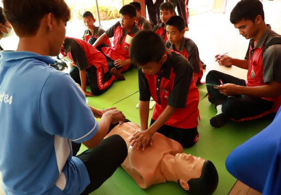 ภาพกิจกรรม  คณะวิทยาศาสตร์และเทคโนโลยี จัดบูธนิทรรศการงานเปิดโลกการเรียนรู้มุ่งสู่การพัฒนาคุณภาพผู้เรียน ประจำปีการศึกษา 2565