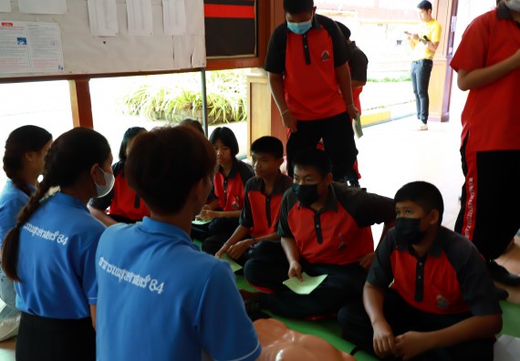 ภาพกิจกรรม  คณะวิทยาศาสตร์และเทคโนโลยี จัดบูธนิทรรศการงานเปิดโลกการเรียนรู้มุ่งสู่การพัฒนาคุณภาพผู้เรียน ประจำปีการศึกษา 2565