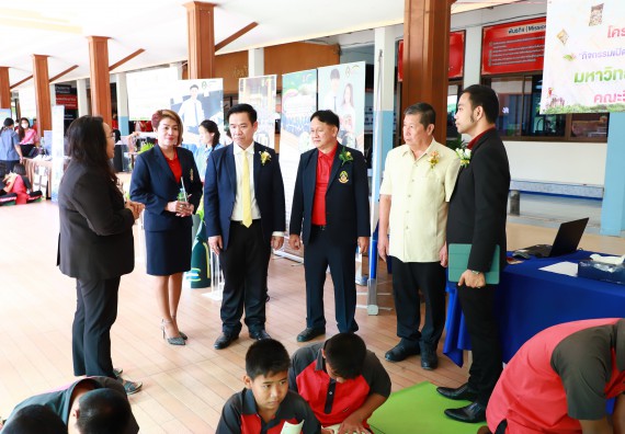 ภาพกิจกรรม  คณะวิทยาศาสตร์และเทคโนโลยี จัดบูธนิทรรศการงานเปิดโลกการเรียนรู้มุ่งสู่การพัฒนาคุณภาพผู้เรียน ประจำปีการศึกษา 2565