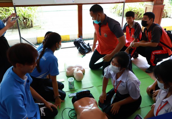 ภาพกิจกรรม  คณะวิทยาศาสตร์และเทคโนโลยี จัดบูธนิทรรศการงานเปิดโลกการเรียนรู้มุ่งสู่การพัฒนาคุณภาพผู้เรียน ประจำปีการศึกษา 2565