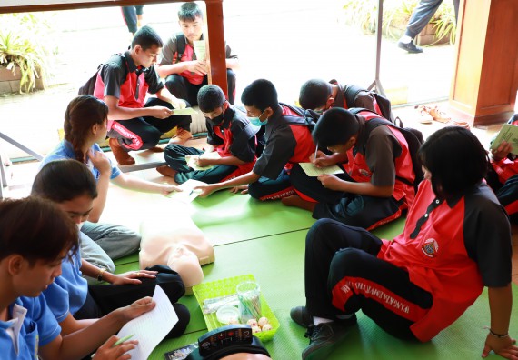 ภาพกิจกรรม  คณะวิทยาศาสตร์และเทคโนโลยี จัดบูธนิทรรศการงานเปิดโลกการเรียนรู้มุ่งสู่การพัฒนาคุณภาพผู้เรียน ประจำปีการศึกษา 2565