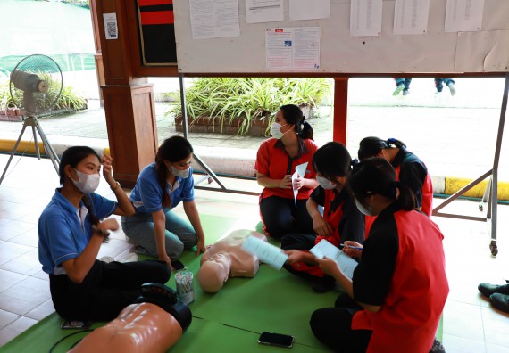 ภาพกิจกรรม  คณะวิทยาศาสตร์และเทคโนโลยี จัดบูธนิทรรศการงานเปิดโลกการเรียนรู้มุ่งสู่การพัฒนาคุณภาพผู้เรียน ประจำปีการศึกษา 2565