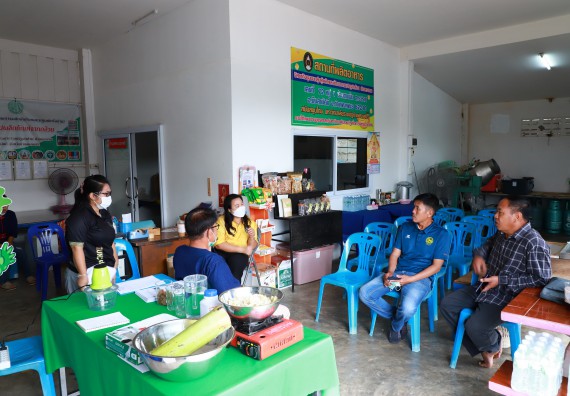 ภาพกิจกรรม  คณะวิทยาศาสตร์และเทคโนโลยี จัดกิจกรรมถ่ายทอดองค์ความรู้กระดาษกันนาจากกาบกล้วยไข่เพื่อใช้ในงานบรรจุภัณฑ์