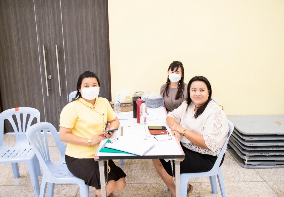 ภาพกิจกรรม  โปรแกรมวิชาสาธารณสุขศาสตร์ จัดอบรมการช่วยเหลือผู้ป่วยฉุกเฉิน ให้กับนักศึกษาชั้นปีที่ 2 หลักสูตรสาธารณสุขศาสตร์