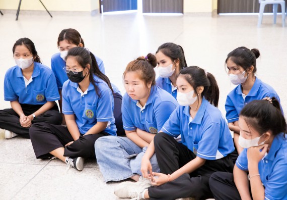 ภาพกิจกรรม  โปรแกรมวิชาสาธารณสุขศาสตร์ จัดอบรมการช่วยเหลือผู้ป่วยฉุกเฉิน ให้กับนักศึกษาชั้นปีที่ 2 หลักสูตรสาธารณสุขศาสตร์