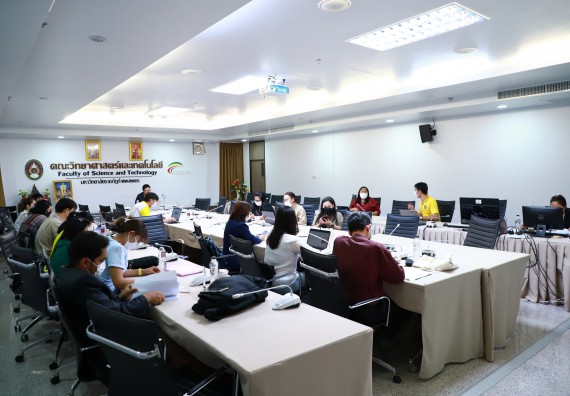 ภาพกิจกรรม  คณะวิทยาศาสตร์และเทคโนโลยี จัดประชุมประธานโปรแกรมวิชาและคณะกรรมการขับเคลื่อนการรับนักศึกษา ครั้งที่ 7 ปีการศึกษา 2566