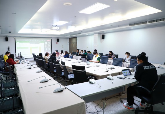 ภาพกิจกรรม  คณะวิทยาศาสตร์และเทคโนโลยี จัดประชุมประธานโปรแกรมวิชาและคณะกรรมการขับเคลื่อนการรับนักศึกษา ครั้งที่ 7 ปีการศึกษา 2566