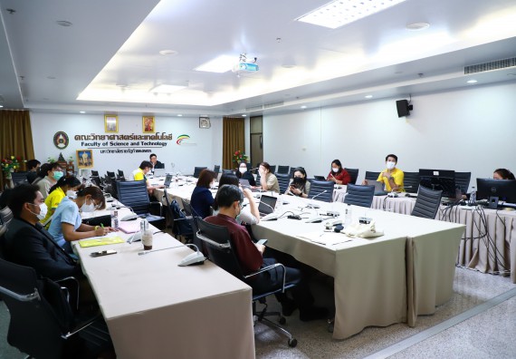 ภาพกิจกรรม  คณะวิทยาศาสตร์และเทคโนโลยี จัดประชุมประธานโปรแกรมวิชาและคณะกรรมการขับเคลื่อนการรับนักศึกษา ครั้งที่ 7 ปีการศึกษา 2566