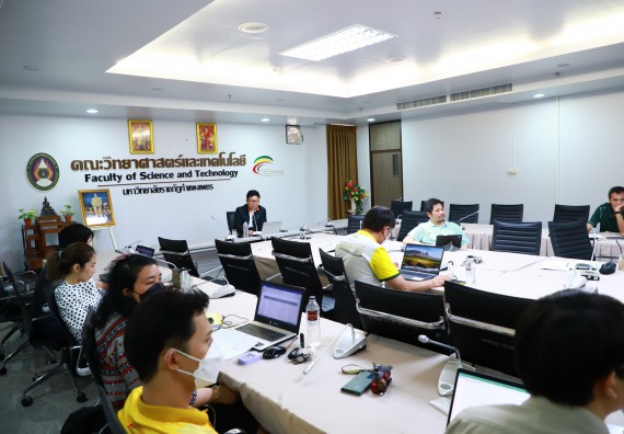 ภาพกิจกรรม  คณะวิทยาศาสตร์และเทคโนโลยี จัดประชุมประธานโปรแกรมวิชาและคณะกรรมการขับเคลื่อนการรับนักศึกษา ครั้งที่ 7 ปีการศึกษา 2566