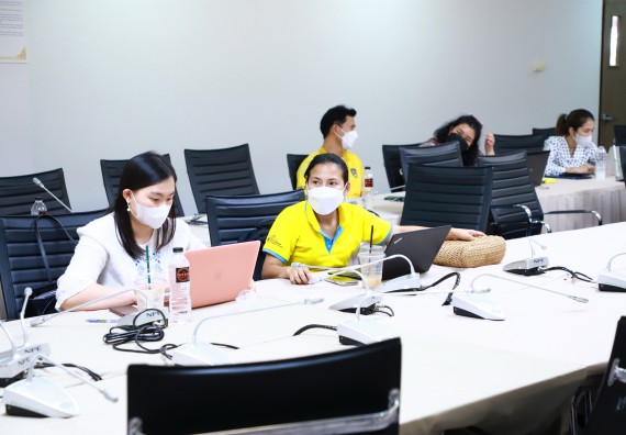 ภาพกิจกรรม  คณะวิทยาศาสตร์และเทคโนโลยี จัดประชุมเพื่อติดตามความก้าวหน้าในการจัดทำแบบประเมินความพึงพอใจและแบบสอบถามความต้องการของผู้มีส่วนได้เสีย