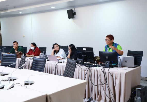 ภาพกิจกรรม  คณะวิทยาศาสตร์และเทคโนโลยี จัดประชุมเพื่อติดตามความก้าวหน้าในการจัดทำแบบประเมินความพึงพอใจและแบบสอบถามความต้องการของผู้มีส่วนได้เสีย