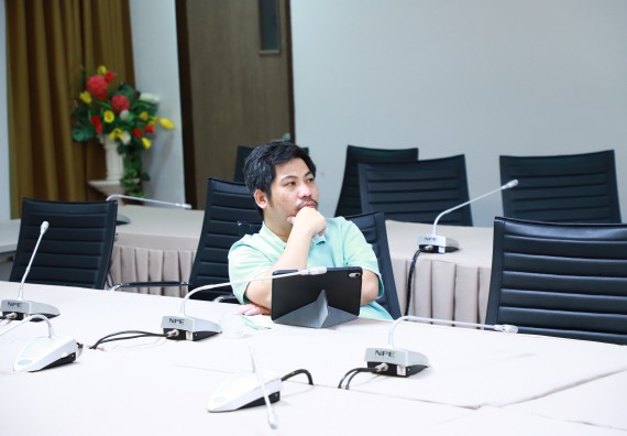 ภาพกิจกรรม  คณะวิทยาศาสตร์และเทคโนโลยี จัดประชุมเพื่อติดตามความก้าวหน้าในการจัดทำแบบประเมินความพึงพอใจและแบบสอบถามความต้องการของผู้มีส่วนได้เสีย