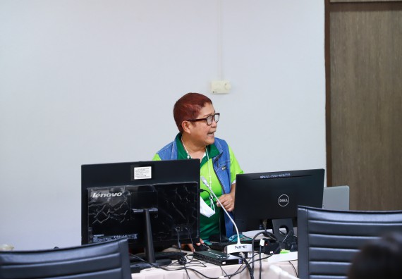 ภาพกิจกรรม  คณะวิทยาศาสตร์และเทคโนโลยี จัดประชุมเพื่อติดตามความก้าวหน้าในการจัดทำแบบประเมินความพึงพอใจและแบบสอบถามความต้องการของผู้มีส่วนได้เสีย