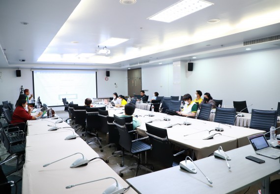 ภาพกิจกรรม  คณะวิทยาศาสตร์และเทคโนโลยี จัดประชุมเพื่อติดตามความก้าวหน้าในการจัดทำแบบประเมินความพึงพอใจและแบบสอบถามความต้องการของผู้มีส่วนได้เสีย