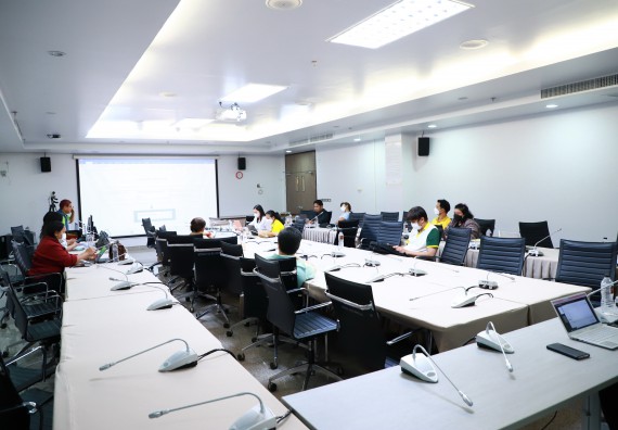 ภาพกิจกรรม  คณะวิทยาศาสตร์และเทคโนโลยี จัดประชุมเพื่อติดตามความก้าวหน้าในการจัดทำแบบประเมินความพึงพอใจและแบบสอบถามความต้องการของผู้มีส่วนได้เสีย