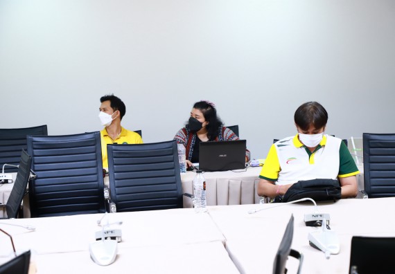 ภาพกิจกรรม  คณะวิทยาศาสตร์และเทคโนโลยี จัดประชุมเพื่อติดตามความก้าวหน้าในการจัดทำแบบประเมินความพึงพอใจและแบบสอบถามความต้องการของผู้มีส่วนได้เสีย