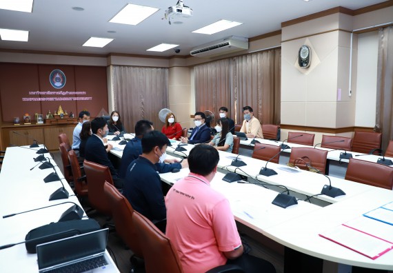 ภาพกิจกรรม  มหาวิทยาลัยราชภัฏกำแพงเพชร โดยคณะวิทยาศาสตร์และเทคโนโลยี ได้ตกลงลงนามในสัญญา เพื่อพัฒนาแอปพลิเคชั่น ชื่อ Casava Management System