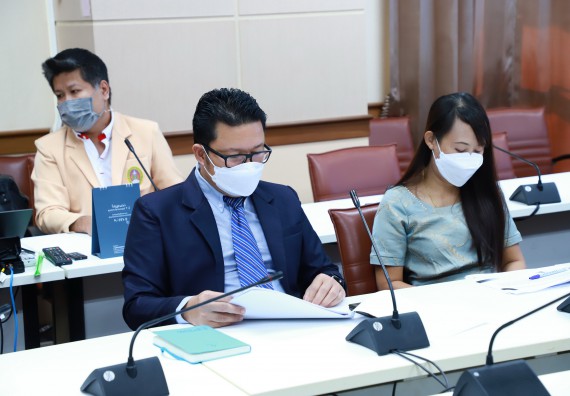 ภาพกิจกรรม  มหาวิทยาลัยราชภัฏกำแพงเพชร โดยคณะวิทยาศาสตร์และเทคโนโลยี ได้ตกลงลงนามในสัญญา เพื่อพัฒนาแอปพลิเคชั่น ชื่อ Casava Management System