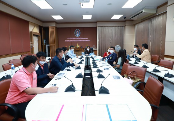 ภาพกิจกรรม  มหาวิทยาลัยราชภัฏกำแพงเพชร โดยคณะวิทยาศาสตร์และเทคโนโลยี ได้ตกลงลงนามในสัญญา เพื่อพัฒนาแอปพลิเคชั่น ชื่อ Casava Management System