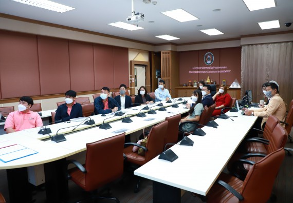 ภาพกิจกรรม  มหาวิทยาลัยราชภัฏกำแพงเพชร โดยคณะวิทยาศาสตร์และเทคโนโลยี ได้ตกลงลงนามในสัญญา เพื่อพัฒนาแอปพลิเคชั่น ชื่อ Casava Management System