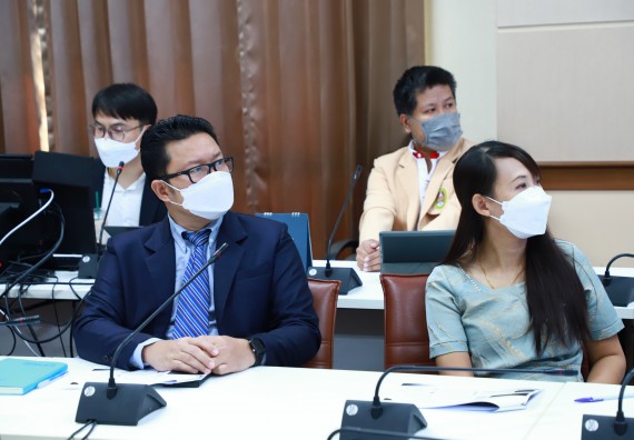 ภาพกิจกรรม  มหาวิทยาลัยราชภัฏกำแพงเพชร โดยคณะวิทยาศาสตร์และเทคโนโลยี ได้ตกลงลงนามในสัญญา เพื่อพัฒนาแอปพลิเคชั่น ชื่อ Casava Management System