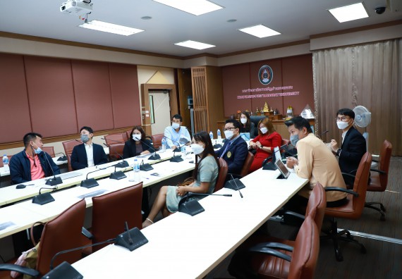 ภาพกิจกรรม  มหาวิทยาลัยราชภัฏกำแพงเพชร โดยคณะวิทยาศาสตร์และเทคโนโลยี ได้ตกลงลงนามในสัญญา เพื่อพัฒนาแอปพลิเคชั่น ชื่อ Casava Management System