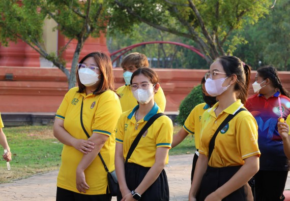 ภาพกิจกรรม  สโมสรนักศึกษา คณะวิทยาศาสตร์และเทคโนโลยี เข้าร่วมกีฬาระหว่างคณะ ปลาบึกเกมส์ ครั้งที่ 20