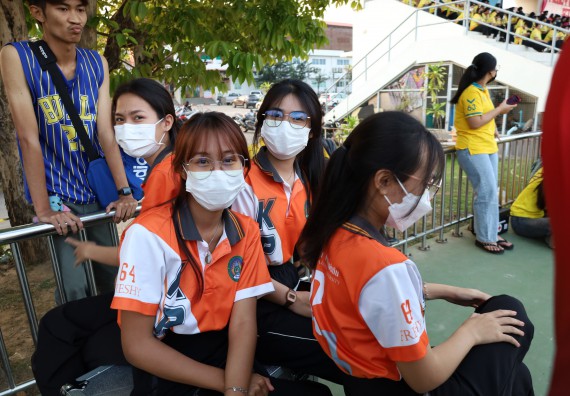 ภาพกิจกรรม  สโมสรนักศึกษา คณะวิทยาศาสตร์และเทคโนโลยี เข้าร่วมกีฬาระหว่างคณะ ปลาบึกเกมส์ ครั้งที่ 20