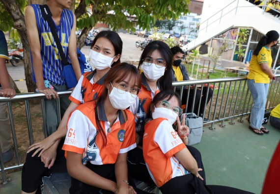 ภาพกิจกรรม  สโมสรนักศึกษา คณะวิทยาศาสตร์และเทคโนโลยี เข้าร่วมกีฬาระหว่างคณะ ปลาบึกเกมส์ ครั้งที่ 20