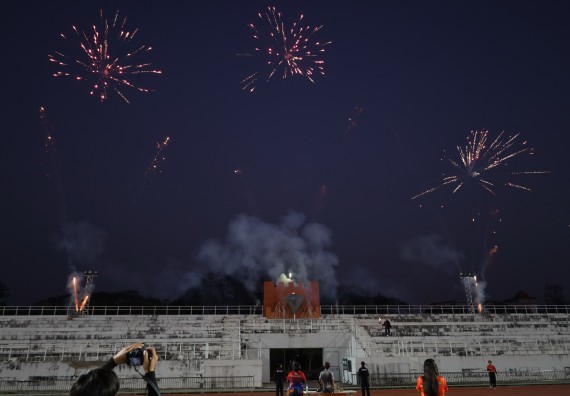 ภาพกิจกรรม  สโมสรนักศึกษา คณะวิทยาศาสตร์และเทคโนโลยี เข้าร่วมกีฬาระหว่างคณะ ปลาบึกเกมส์ ครั้งที่ 20