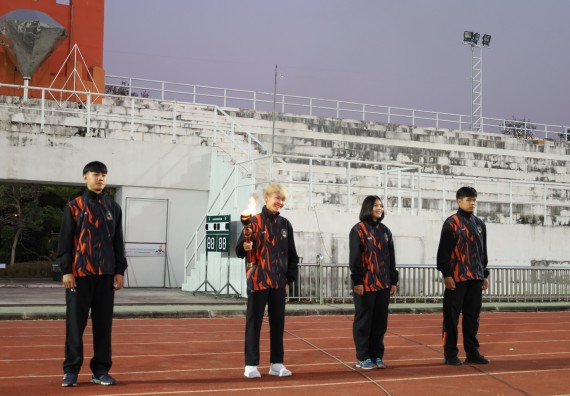 ภาพกิจกรรม  สโมสรนักศึกษา คณะวิทยาศาสตร์และเทคโนโลยี เข้าร่วมกีฬาระหว่างคณะ ปลาบึกเกมส์ ครั้งที่ 20