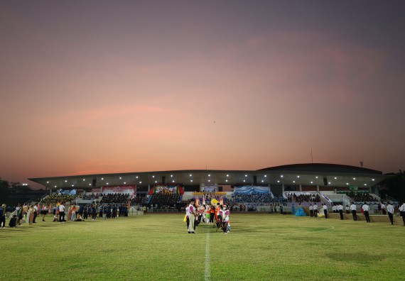 ภาพกิจกรรม  สโมสรนักศึกษา คณะวิทยาศาสตร์และเทคโนโลยี เข้าร่วมกีฬาระหว่างคณะ ปลาบึกเกมส์ ครั้งที่ 20