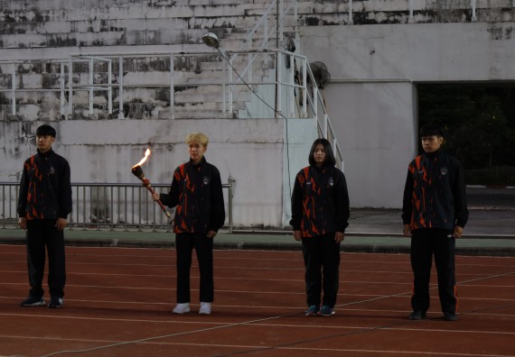 ภาพกิจกรรม  สโมสรนักศึกษา คณะวิทยาศาสตร์และเทคโนโลยี เข้าร่วมกีฬาระหว่างคณะ ปลาบึกเกมส์ ครั้งที่ 20