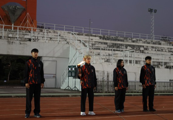 ภาพกิจกรรม  สโมสรนักศึกษา คณะวิทยาศาสตร์และเทคโนโลยี เข้าร่วมกีฬาระหว่างคณะ ปลาบึกเกมส์ ครั้งที่ 20