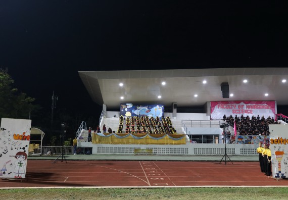 ภาพกิจกรรม  สโมสรนักศึกษา คณะวิทยาศาสตร์และเทคโนโลยี เข้าร่วมกีฬาระหว่างคณะ ปลาบึกเกมส์ ครั้งที่ 20