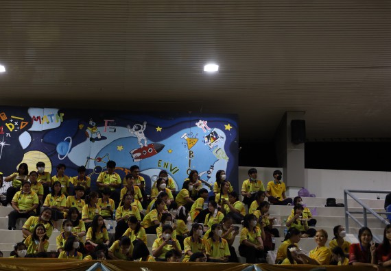 ภาพกิจกรรม  สโมสรนักศึกษา คณะวิทยาศาสตร์และเทคโนโลยี เข้าร่วมกีฬาระหว่างคณะ ปลาบึกเกมส์ ครั้งที่ 20