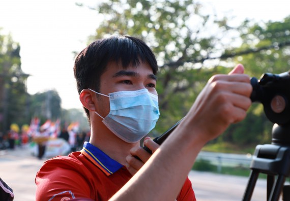 ภาพกิจกรรม  สโมสรนักศึกษา คณะวิทยาศาสตร์และเทคโนโลยี เข้าร่วมกีฬาระหว่างคณะ ปลาบึกเกมส์ ครั้งที่ 20