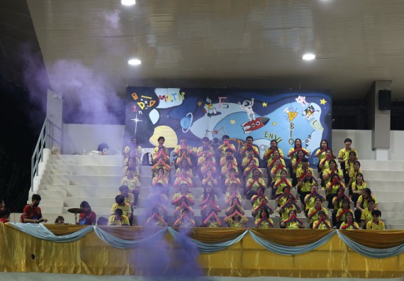 ภาพกิจกรรม  สโมสรนักศึกษา คณะวิทยาศาสตร์และเทคโนโลยี เข้าร่วมกีฬาระหว่างคณะ ปลาบึกเกมส์ ครั้งที่ 20