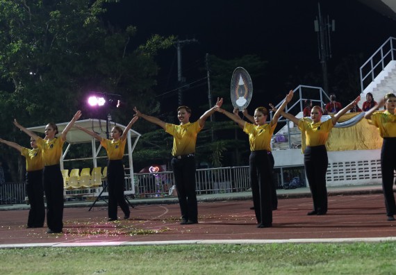 ภาพกิจกรรม  สโมสรนักศึกษา คณะวิทยาศาสตร์และเทคโนโลยี เข้าร่วมกีฬาระหว่างคณะ ปลาบึกเกมส์ ครั้งที่ 20