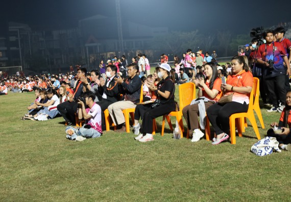 ภาพกิจกรรม  สโมสรนักศึกษา คณะวิทยาศาสตร์และเทคโนโลยี เข้าร่วมกีฬาระหว่างคณะ ปลาบึกเกมส์ ครั้งที่ 20