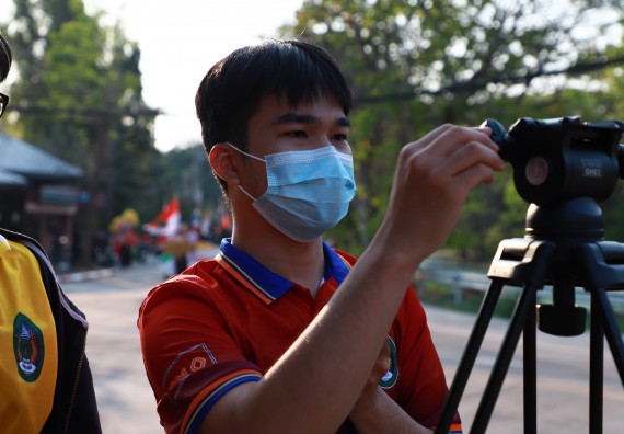 ภาพกิจกรรม  สโมสรนักศึกษา คณะวิทยาศาสตร์และเทคโนโลยี เข้าร่วมกีฬาระหว่างคณะ ปลาบึกเกมส์ ครั้งที่ 20