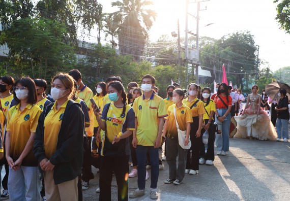 ภาพกิจกรรม  สโมสรนักศึกษา คณะวิทยาศาสตร์และเทคโนโลยี เข้าร่วมกีฬาระหว่างคณะ ปลาบึกเกมส์ ครั้งที่ 20