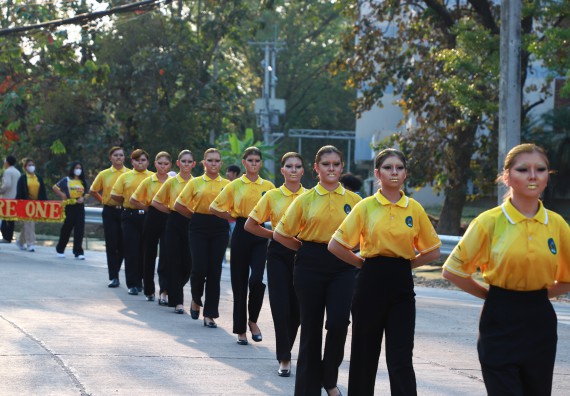 ภาพกิจกรรม  สโมสรนักศึกษา คณะวิทยาศาสตร์และเทคโนโลยี เข้าร่วมกีฬาระหว่างคณะ ปลาบึกเกมส์ ครั้งที่ 20