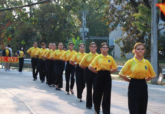 ภาพกิจกรรม  สโมสรนักศึกษา คณะวิทยาศาสตร์และเทคโนโลยี เข้าร่วมกีฬาระหว่างคณะ ปลาบึกเกมส์ ครั้งที่ 20