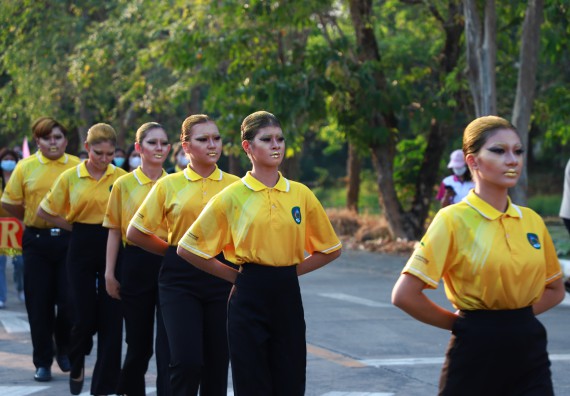ภาพกิจกรรม  สโมสรนักศึกษา คณะวิทยาศาสตร์และเทคโนโลยี เข้าร่วมกีฬาระหว่างคณะ ปลาบึกเกมส์ ครั้งที่ 20