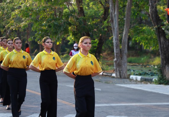 ภาพกิจกรรม  สโมสรนักศึกษา คณะวิทยาศาสตร์และเทคโนโลยี เข้าร่วมกีฬาระหว่างคณะ ปลาบึกเกมส์ ครั้งที่ 20