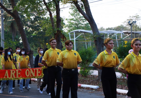 ภาพกิจกรรม  สโมสรนักศึกษา คณะวิทยาศาสตร์และเทคโนโลยี เข้าร่วมกีฬาระหว่างคณะ ปลาบึกเกมส์ ครั้งที่ 20